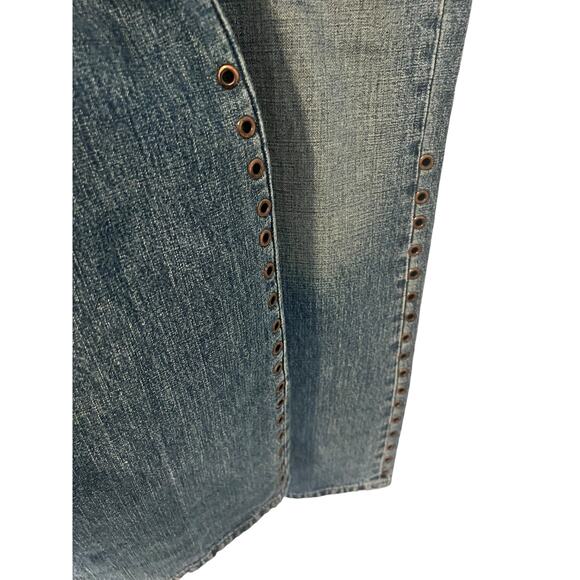 CALVIN KLEIN JEANS Metal Accent Jeans SZ 6 - Picture 8 of 15